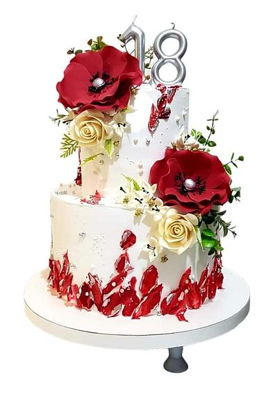 Red cake - Cake by Kraljica