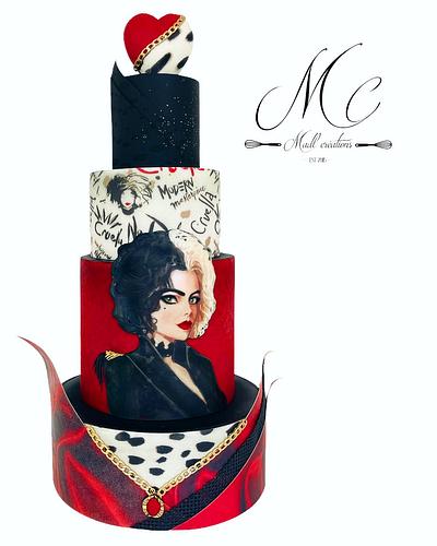 Cruella cake lover - Cake by Cindy Sauvage 