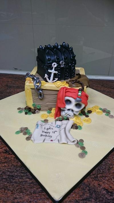 Pirates of the Caribbean - Cake by Christine