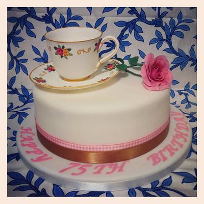 Tea cup - Cake by Netty