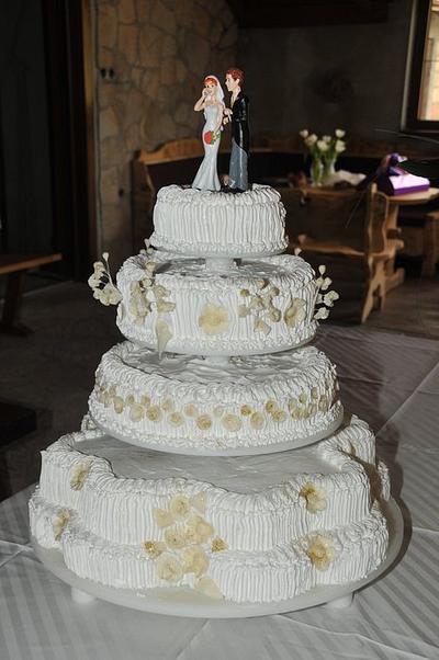 wedding cake - Cake by TorteNina