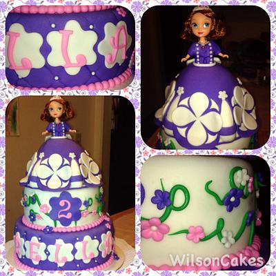Sofia the 1st - Cake by Wilson Cakes