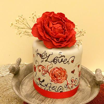 Life is all about Love 😍 - Cake by Shafaq's Bake House