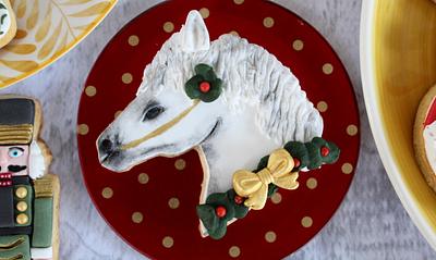Horse Cookie-Christmas  - Cake by k.io