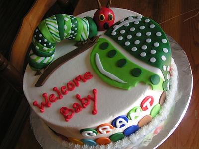 The Very Hungry Caterpillar - Cake by Cake Creations by Christy