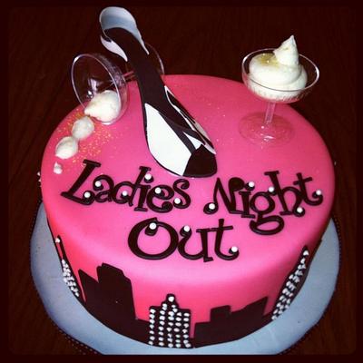 Ladies Night Out - Cake by miracletaz