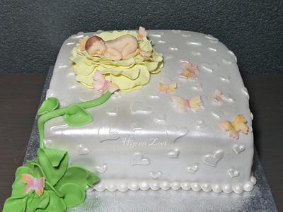 Welcome to the world - Cake by Bianca