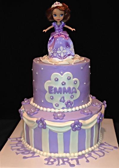 Sofia the First - Cake by Rita's Cakes