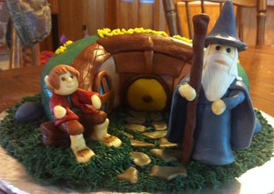 Hobbit House - Cake by StephS