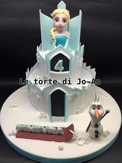 Frozen castle cake - Cake by Annunziata Cipullo