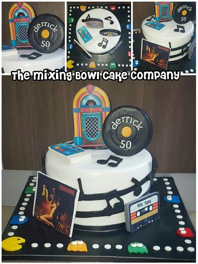 music through the ages!  - Cake by The Mixing Bowl Cake Company 