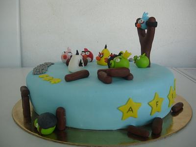 angry birds - Cake by Vera Santos