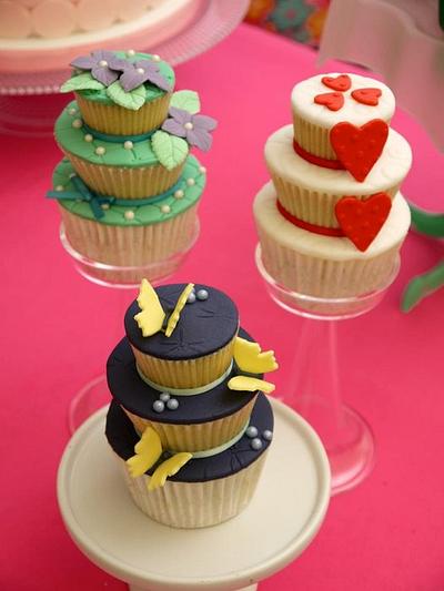 Tiered Cupcakes! - Cake by Natalie King