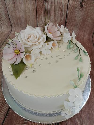 Cake with flowers - Cake by Galito