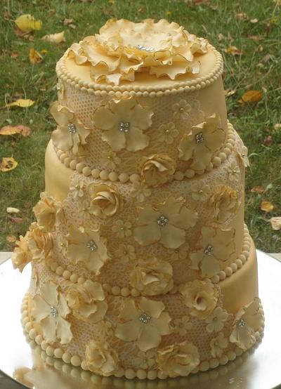 Great Gatsby wedding cake - Cake by Zaneta