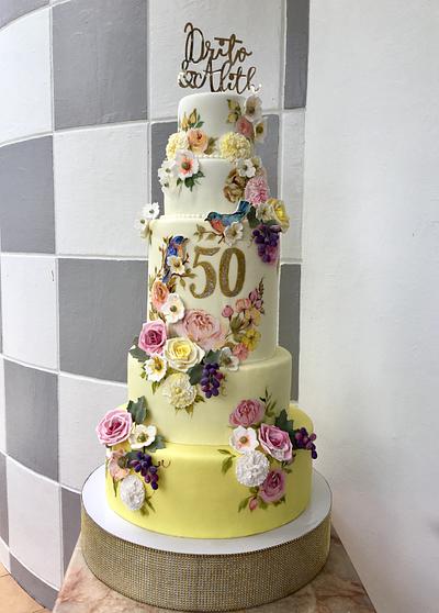 50 and Counting  - Cake by Mucchio di Bella