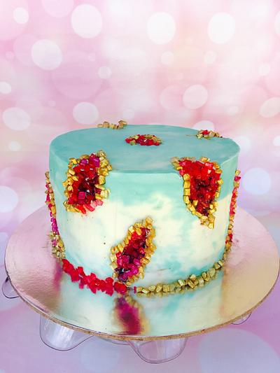 Geode cake - Cake by Aakanksha