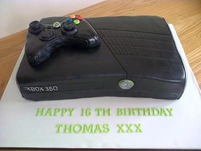 Xbox for Thomas! - Cake by Kerri's Cakes