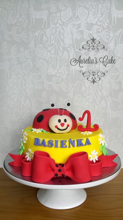 Ladybird cake - Cake by Aurelia's Cake