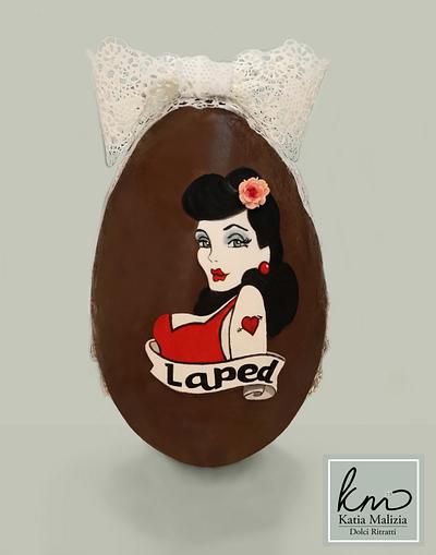 Chocolate Easter Egg - Cake by Katia Malizia 