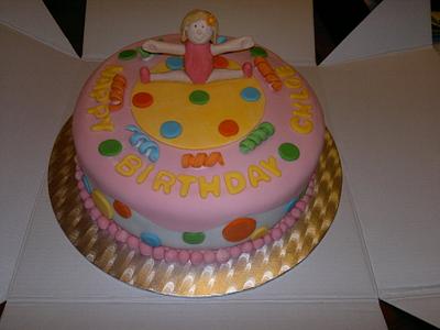 Gymnastics cake - Cake by AWG Hobby Cakes
