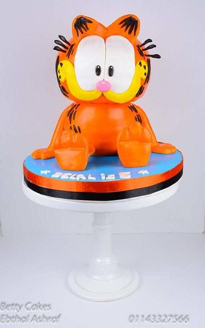 3D Garfield cake - Cake by BettyCakesEbthal 