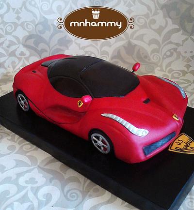 Ferrari Model LA 2013 - Cake by Mnhammy by Sofia Salvador
