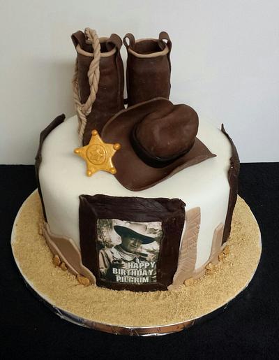 John Wayne - Cake by Laurie