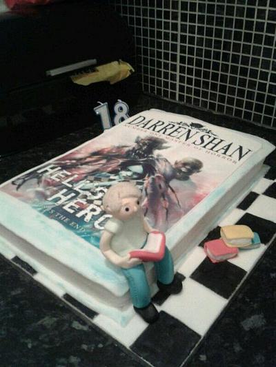 Darren Shan book cake - Cake by coole cakes