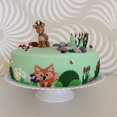 Woodland friends - Cake by Dasa