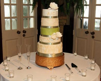 Buttercream a Wedding Cake - Cake by Alicia