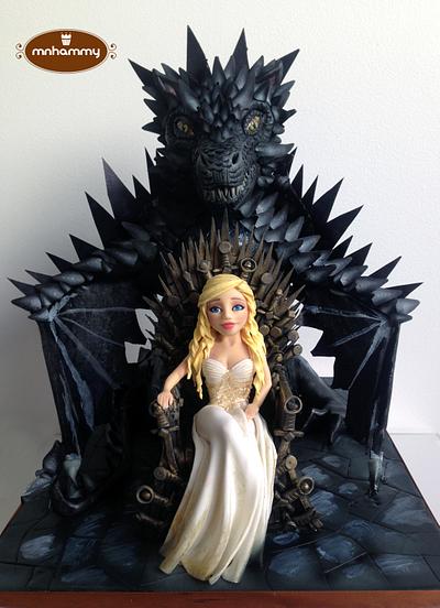 Daenerys - Game of Thrones - Cake by Mnhammy by Sofia Salvador