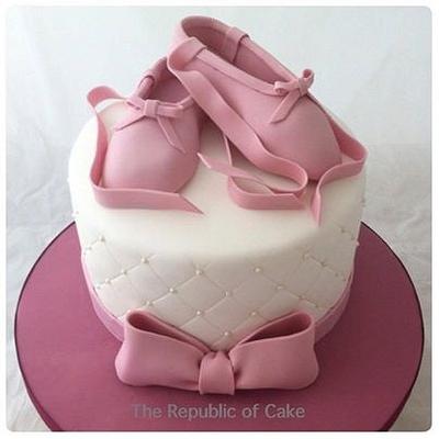 Ballet Shoe Cake - Cake by The Republic of Cake