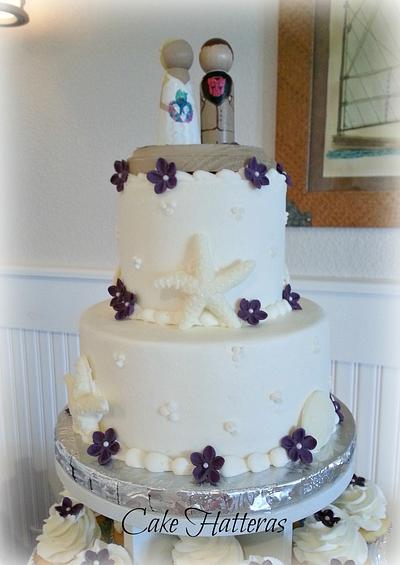 Plum Wedding - Cake by Donna Tokazowski- Cake Hatteras, Martinsburg WV