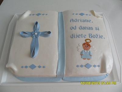 christening cake - Cake by irena11