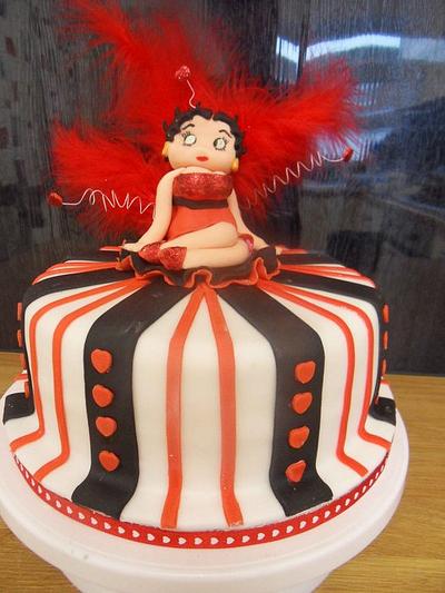 Betty Boop - Cake by Lisa Pallister