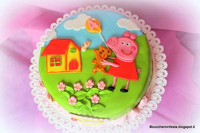 Peppa Pig cake - Cake by Ginestra