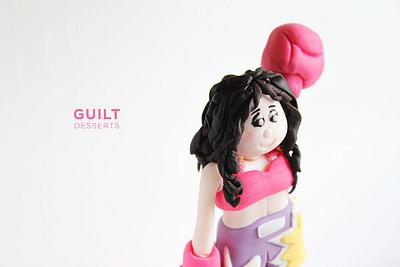 Boxer Girl - Cake by Guilt Desserts
