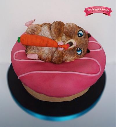 Sugar Rush Hamster!  - Cake by The Custom Cakery