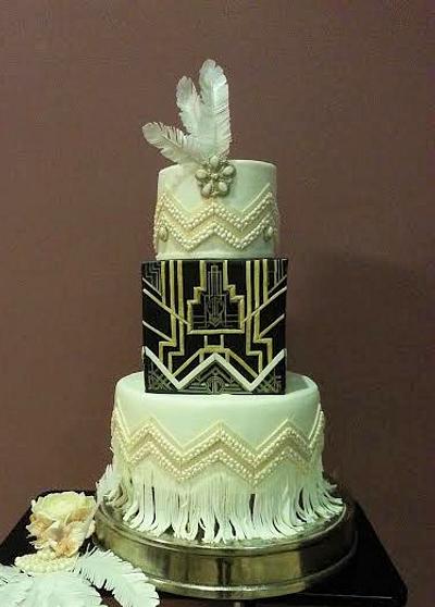 Great Gatsby cake - Cake by Tassik