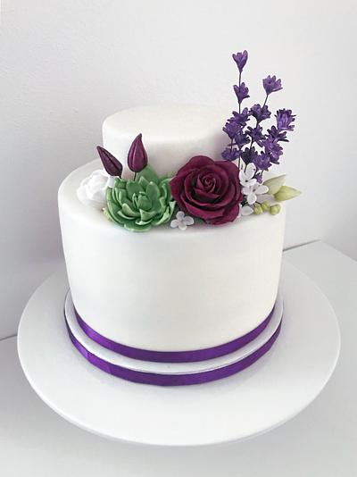 Flower cake - Cake by Dasa