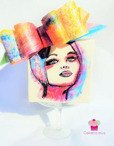Vogue in Color - Cake by Rebekah Naomi Cake Design