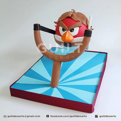 Pirikos' Angry Birds - Cake by Guilt Desserts