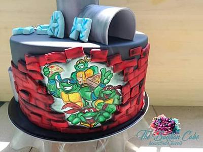 Ninja тurtles cake - Cake by The Bonbon cake
