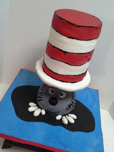 cat in the hat! - Cake by Sherri Hodges 