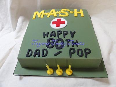 M*A*S*H cake - Cake by Tegan Bennetts