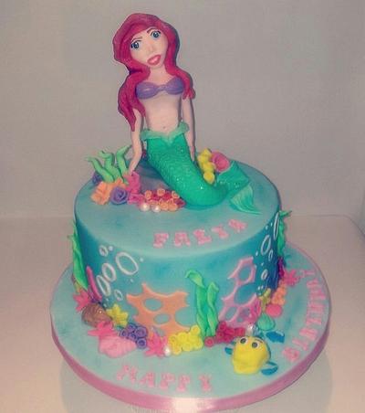 the little mermaid  - Cake by Time for Tiffin 