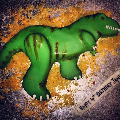 T'rex cake  - Cake by Delight bites