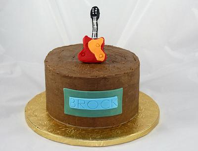 Guitar Cake - Cake by Miriam