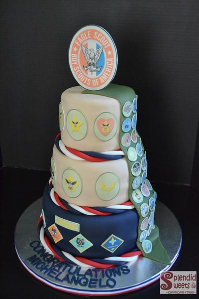 Eagle Scout Cake - Cake by Splendid Sweets